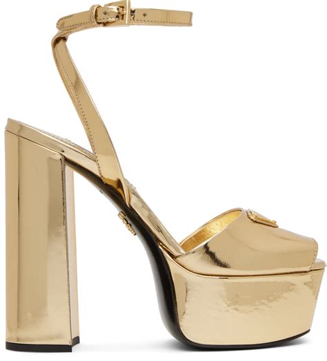 prada buckle sandal|prada women's high heeled sandals.